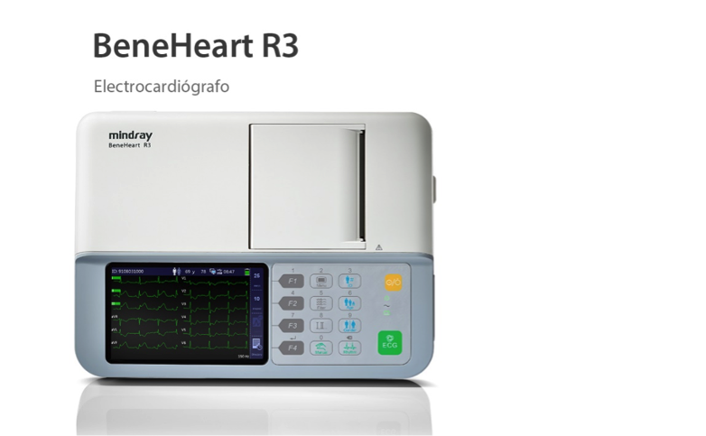 Electrocardiógrafo BeneHeart R3