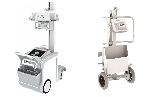 Modelos de equipos de radiografía portátiles